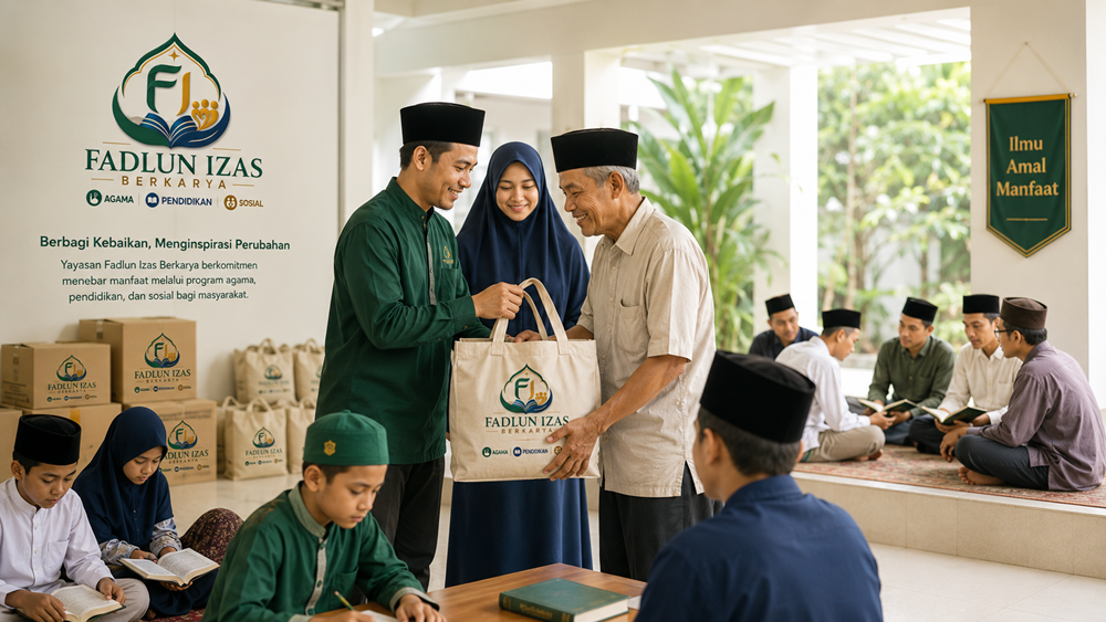 Ilustrasi kegiatan yayasan
